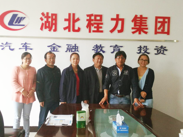 Customer from Bolivia visited for purchasing of 10 Units of ASME standard LPG tanker trailers