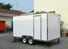 2 axles customized Mobile Food Kitchen Semi Trailer