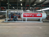 Q345R 10000Liters 10CBM 5MT 5Tons LPG Skid Filling Station with Double Nozzle Dispenser 
