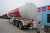 3 Axles 59.52CBM 59520Liters 30MT 30Tons LPG Gas Tanker Trailer 