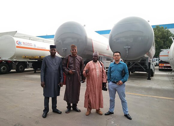 Customers from Nigeria visited ChengLi for LPG products