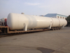 ASME Standard 100MT 100Tons 200M3 200000Liters Horizontal LPG Storage Tank for Africa 