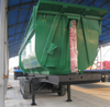 3 Axle 25CBM 60Ton U Shape Tipping Dump Tipper Semi Trailer 