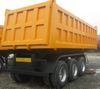 3 Axle 24CBM 40 Ton Tipping Dump Tipper Semi Trailer 