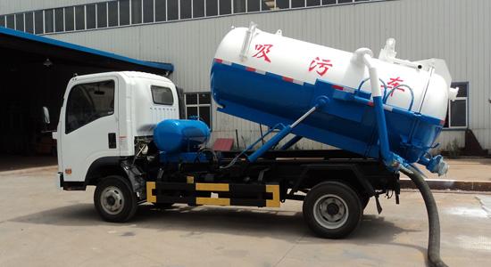 What is the sewage suction truck ? How is it produced by factory