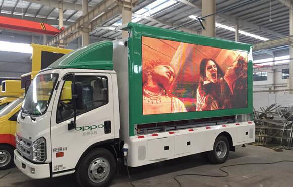 oppo广告车-1