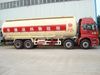 8x4 HOWO Bulk powder /cement tank truck/tanker Air compressor operate
