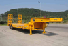Factory 3 axles 50 tons heavy duty Low flatbed semi trailer for sale