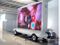 Traction Type Dual Sided P6 LED Advertising Cart Trailer