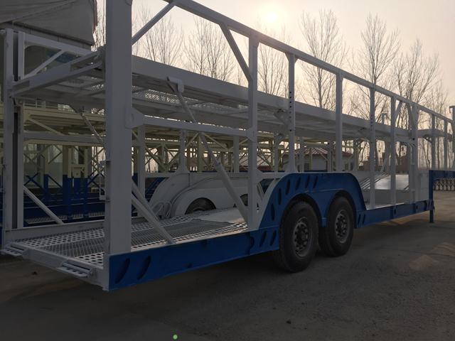 2 Axles 3 Axles 10 Small Vehicle Cars Transportation Semi Trailer for Vehicle