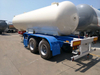 ASME 2 Axles 40cbm Lpg Tanker Semi Trailer for Africa Market