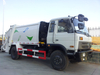 Top Design 4CBM Compression Garbage Truck Compactor Garbage Truck with Bin