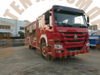 4x2 SINOTRUK HOWO 10T Knuckle Crane Fire Rescue Truck 
