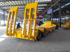 Factory 3 axles 50 tons heavy duty Low flatbed semi trailer for sale