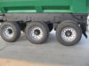 3 Axle 25CBM 60Ton U Shape Tipping Dump Tipper Semi Trailer 