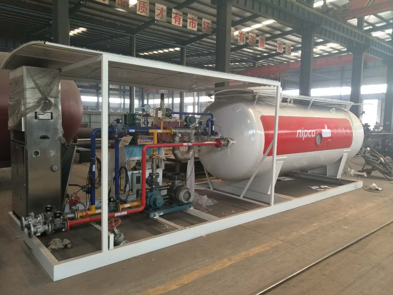 lpg filling plant