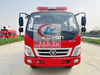 FOTON 1 tons 10 000kg 2.5 cbm 2500L Water Tank Fire Flighting Truck with fire engine and cargo box