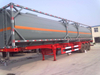 China made 3 axles 20ft 40ft container semi-trailer for freight transporting