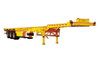 Best quality 3 axles 20ft 40ft skeleton container semi trailer for goods transportation