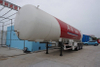 3 Axles 59.52CBM 59520Liters 30MT 30Tons LPG Gas Tanker Trailer 