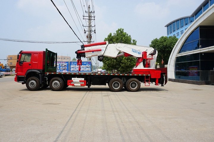 New Condition High Quality 160 Ton Machinery Heavy Duty Crane Truck with arms