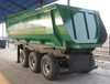 3 Axle 25CBM 60Ton U Shape Tipping Dump Tipper Semi Trailer 