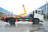 Hook Arm Garbage Compactor Truck Garbage Collection