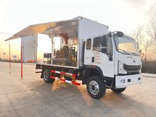 NEW Mobile Outdoor Equipment Construction Machinery HOWO 4X4 Awd Maintenance Service Vehicle Truck