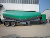 Heavy Load Powder Material Transport Tri-Axle Bulk Cement Tank Semi Trailer/truck Trailer(volume Optional)