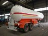 ASME 2 Axles 40cbm Lpg Tanker Semi Trailer for Africa Market