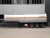 3 Axle 50000liter 10000gallon Fuel Road Tanker 40cbm Fuel Tank Trailer