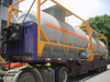 Standard chemical transport ISO 20ft/40ft tank container