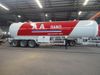 3 Axles 59.52CBM 59520Liters 30MT 30Tons LPG Gas Tanker Trailer 