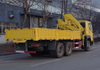 SINOTRUK HOWO A7 6×4 10T Cargo Truck Mounted Telescopic Boom Type Crane