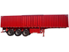 2 Axles 3 Axles Heavy Duty Type Stailess Steel Plastic Iron Frence Van Cargo Transportation Semi Trailer 