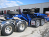 250ton Hydraulic Heavy Duty Extra Low Flatbed Truck Trailer with Dolly 