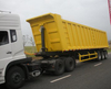3 Axle 24CBM 40 Ton Tipping Dump Tipper Semi Trailer 
