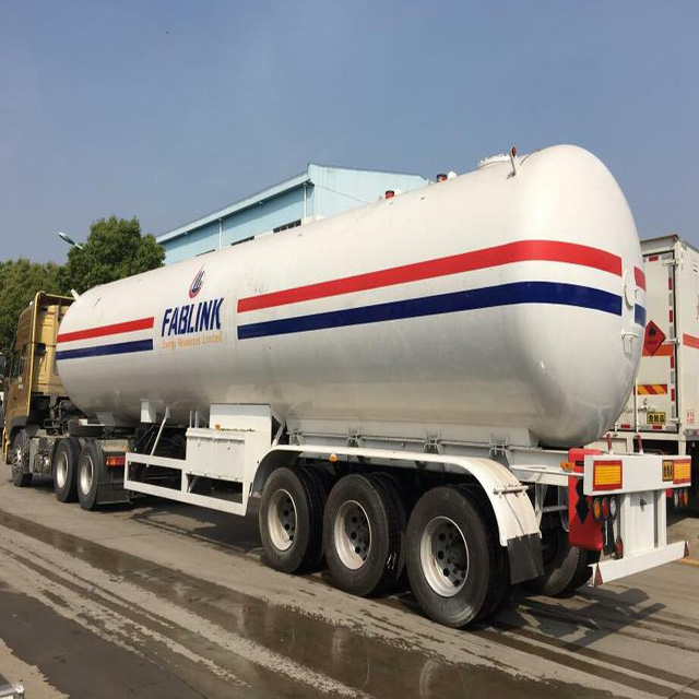 LPG semi trailer
