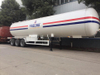 China Manufacturer 3 Axles Lpg Cooking Gas Transport Tank Semi Trailer