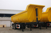 2 Axles 18CBM U Shape Tipper Semi Trailer Tipping Semi-Dumper