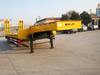 Hot sale 3 axles 80 tons heavy duty Low platform semi trailer