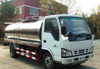 ISUZU 4M3 Stainless Steel Milk Tank Truck 4x2 4000 Liters Milk Transportation Tanker Truck 4tons