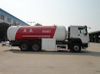 Fully Pressurized DFAC 6x4 16cbm LPG Propane Delivery Road Truck