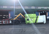 Hook Arm Garbage Compactor Truck Garbage Collection