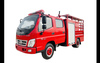 Foton 1000liter Water Tanker Fire Truck with Front Install Fire Pump Price