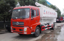 Professional heavy duty 10 Tons Bulk Grain Truck for paddy wheat transportation