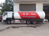 SINOTRUK HOWO 10-Wheel 6X4 20000Liters 20cbm 10MT 10Tons LPG Bobtail Truck 