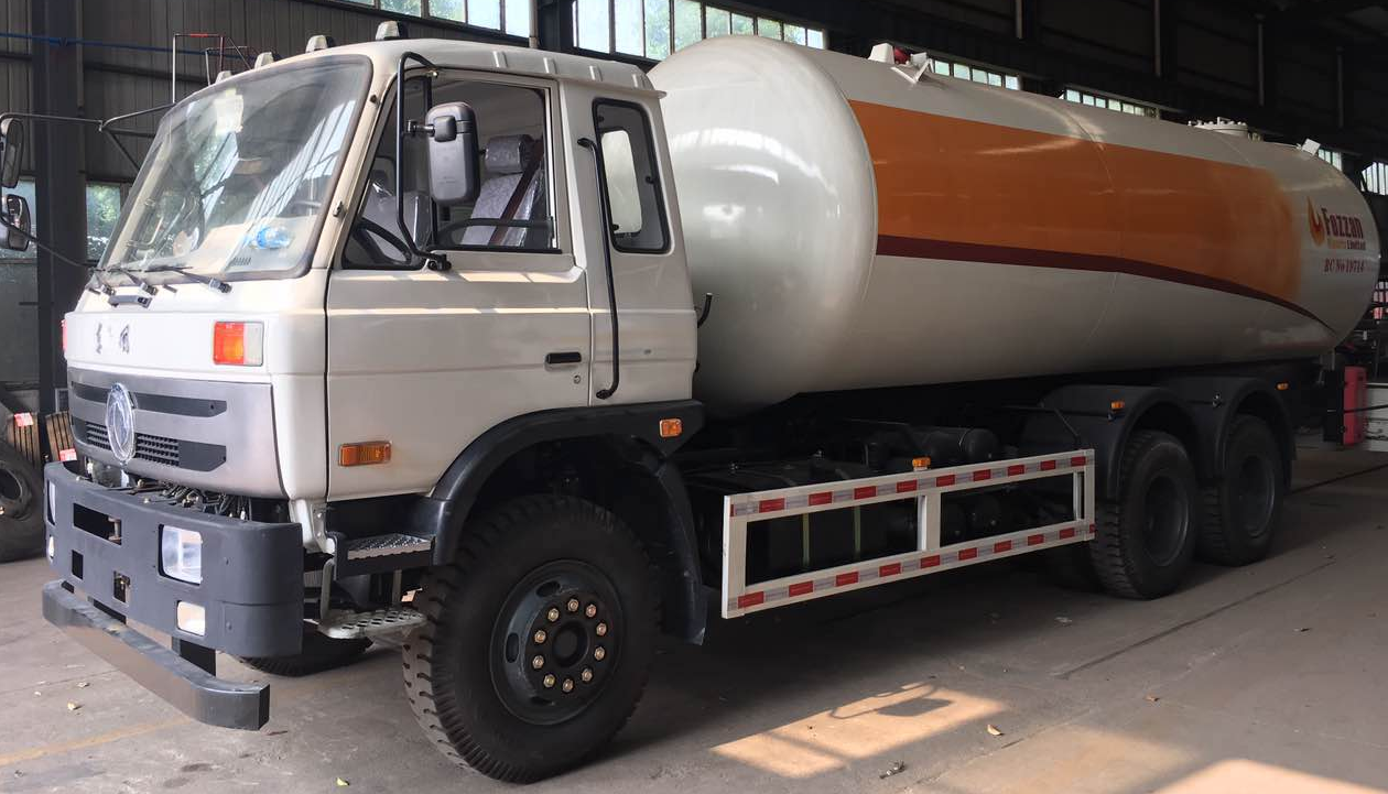 6X4 Dongfeng 24CBM (12MT) LPG Bobtail truck