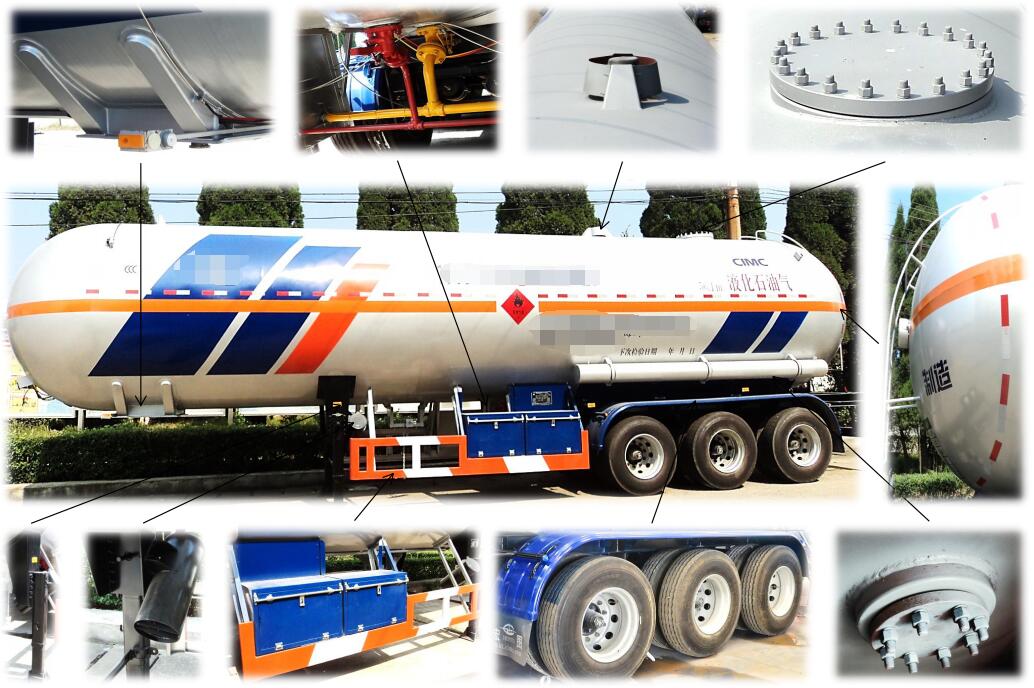 lpg semi trailer