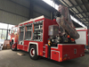 4x2 SINOTRUK HOWO 10T Knuckle Crane Fire Rescue Truck 